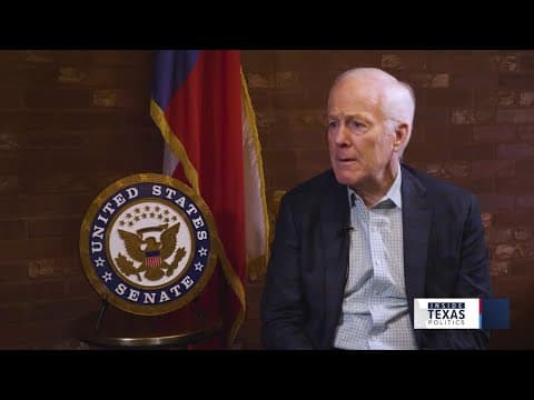 Sen. John Cornyn discusses fentanyl crisis, border security, and Texas reimbursements