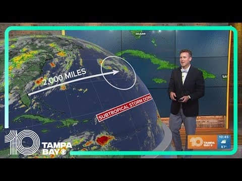 Tracking the Tropics: Subtropical Storm Don still 2,000 miles away