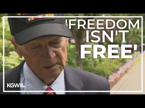 Special ceremony held to honor veterans across Oregon on Memorial Day