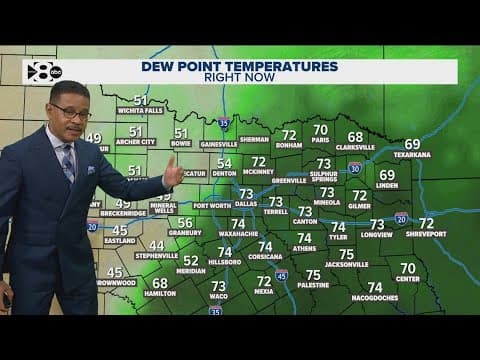 DFW Weather: Cooler temperatures move in, storms move out
