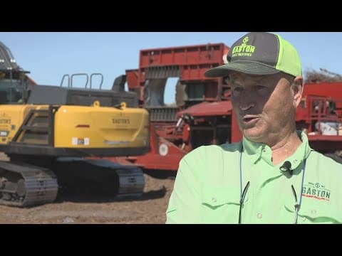 Hurricane debris given a second life as mulch, compost
