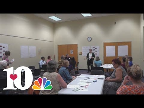 Neighbors gather at Knoxville library to speak on homelessness and share policy ideas