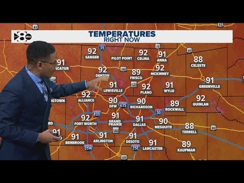 DFW Weather: Hot, humid conditions prompt heat advisory in parts of North Texas