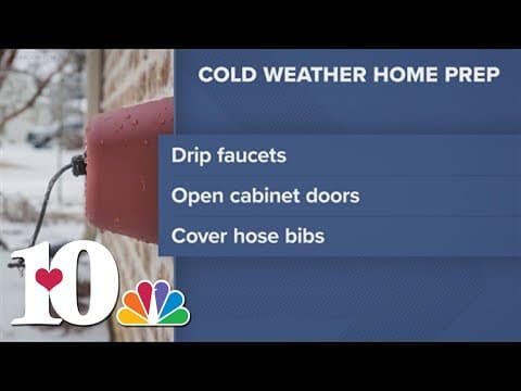 Here's how you can prep your home for winter weather