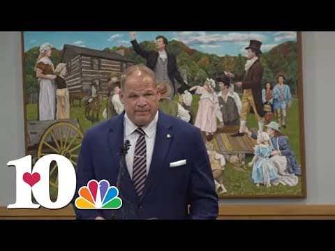 Knox County Mayor Glenn Jacobs, Knox County Sheriff Tom Spangler make joint announcement