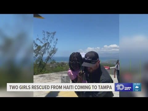 Two children rescued from Haiti coming to Tampa