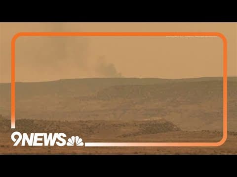 Pre-evacuations issued, campers advised to relocate due to active wildfire in western Colorado