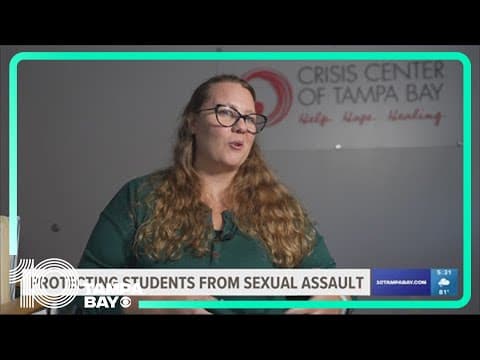 Crisis Center of Tampa sees sex assault cases rise as college starts