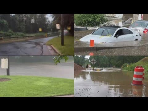Storms slam DMV, bringing intense flooding