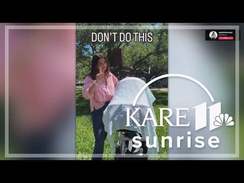 Keeping kids from overheating in their strollers and carriers