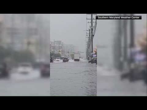 Severe storms across the DMV bring flash floods