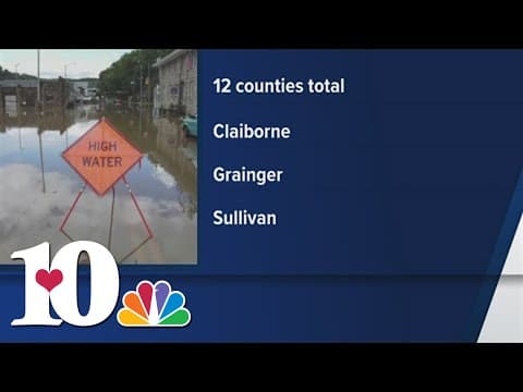 Total of 12 upper East TN counties can now get federal funding to help pay for hurricane recovery