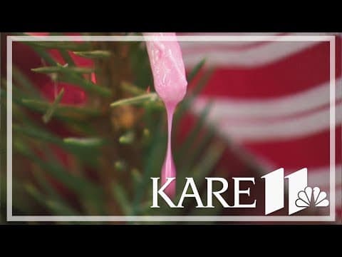 Heat causes candy canes to melt