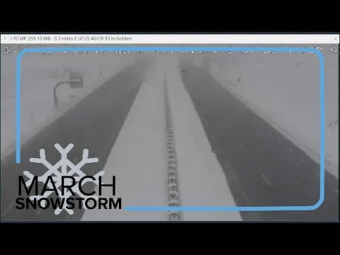 Interstate 70 reopens as winter weather moves through Colorado