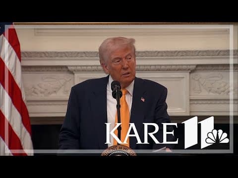 Pres. Trump clashes with Maine Gov. Janet Mills over the executive order on transgender athletes