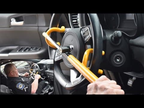 Police giving out free steering wheel locks to Kia owners in Hilliard, Norwich Township