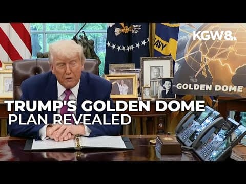 Trump announces ‘Golden Dome’ missile defense program