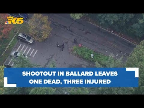 1 killed, 3 injured in Ballard shooting