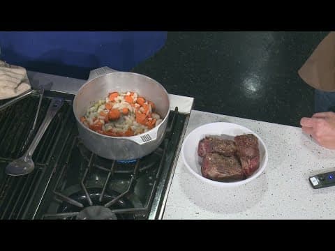 Chef Kevin Belton's Cottage Pie, Citrus Kissed Whiskey Pie