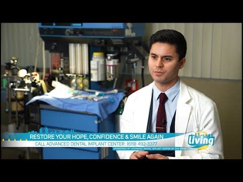 Feel More Confident With a Beautiful Smile. Sponsored by Advanced Dental Implant Center