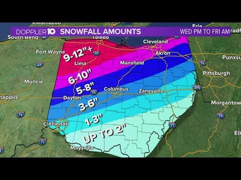Winter Storm Update: Wednesday evening forecast for Columbus, Ohio | Feb. 2, 2022