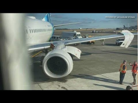 Engine cover detaches, forcing Alaska Airlines flight headed to San Diego to make emergency landing