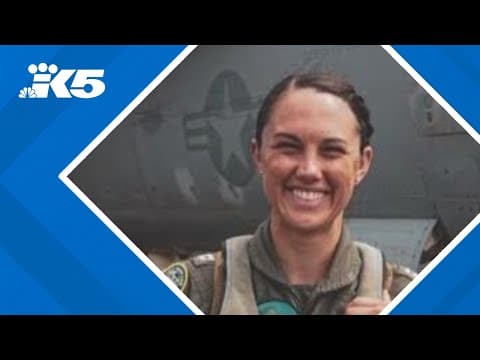 Procession held in Oak Harbor for aviator killed in Navy growler crash near Mount Rainier