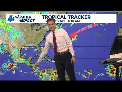 Tropical Weather Impact: TS Fernand Moves Away, Fronts show little chance of development