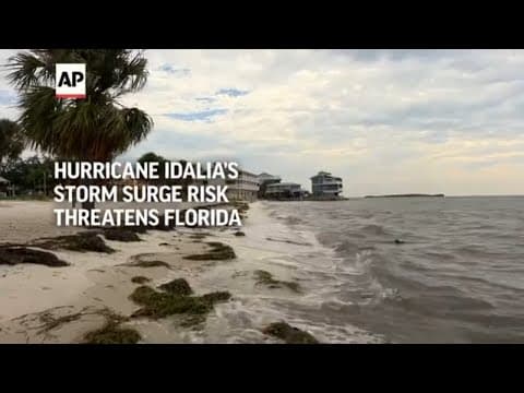 Hurricane Idalia's storm surge risk threatens Florida