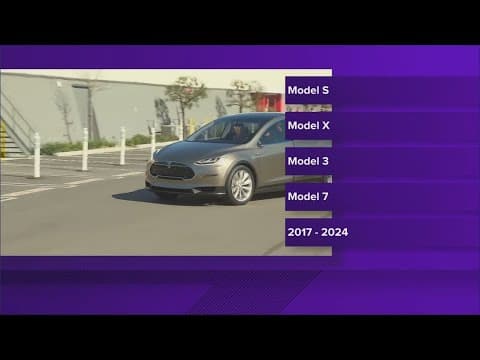 Several Tesla models being recalled due to software issue