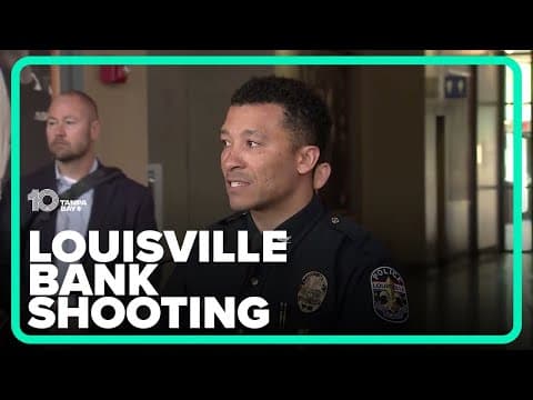 Louisville police provide second update to downtown bank shooting