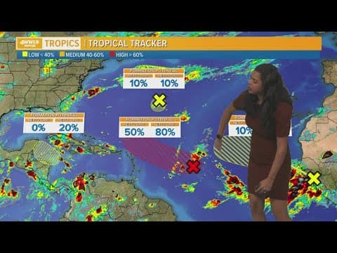 Monday AM Tropical Update: Chance for development in Caribbean