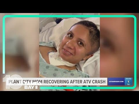 Plant City mom awake from coma after ATV incident, but road to recovery remains long