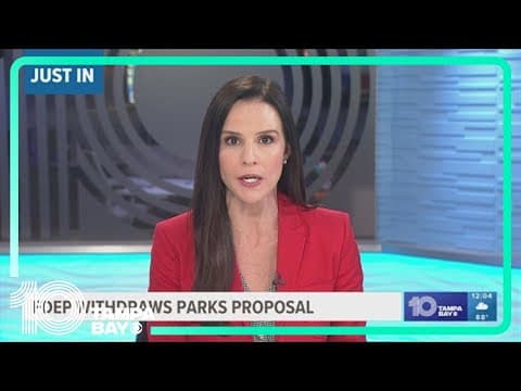 Florida DEP withdraws all remaining proposed amendments to state parks