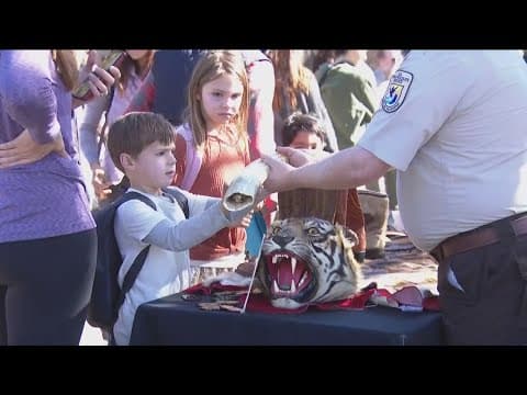 San Diego Zoo hosts 'Toss the Tusk' event