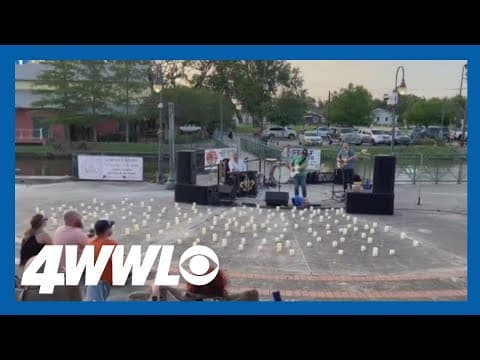 Musician struck by stray bullet while performing in Houma