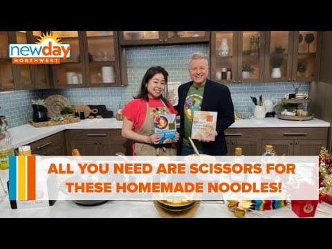 All you need are scissors for these homemade noodles! - New Day NW