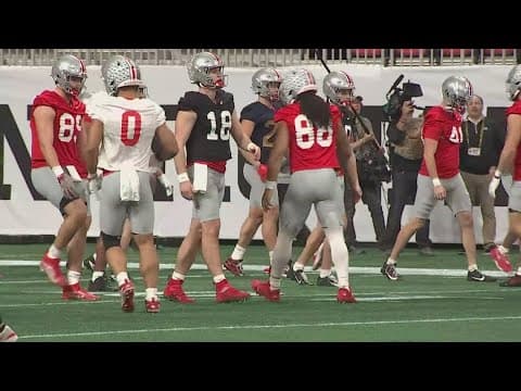 Ohio State in final preparations ahead of national championship game