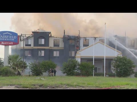 Vacant Fairfield Inn catches fire for third time in 3 months