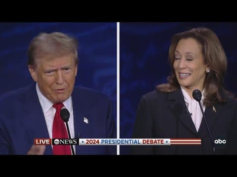 Body language expert breaks down presidential debate
