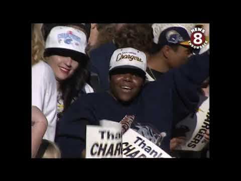 San Diego Chargers Super Bowl parade 1995