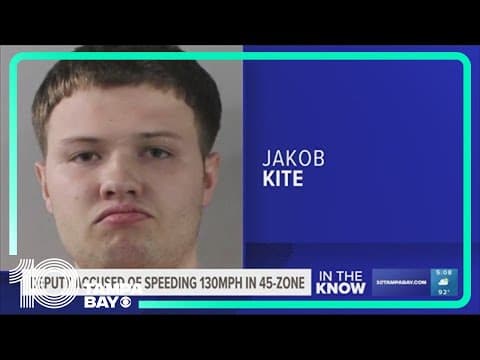 Polk County deputy accused of driving 130 mph in a 45-mph zone