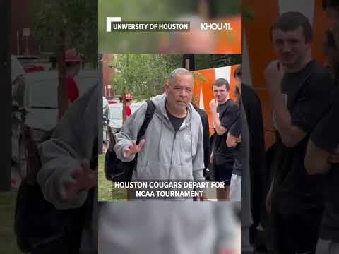 The Coogs are ready for #MarchMadness as they head to Memphis, Tennessee for the NCAA Tournament