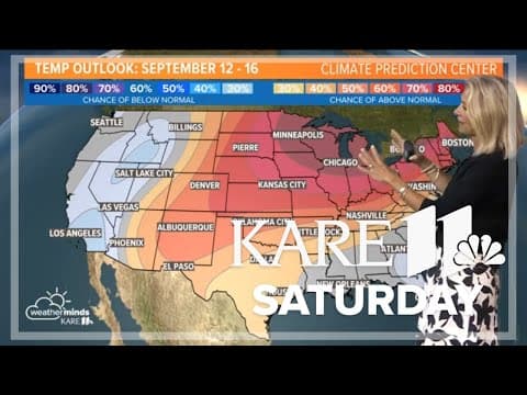 WEATHER: Sunny cool Saturday, warming up Sunday