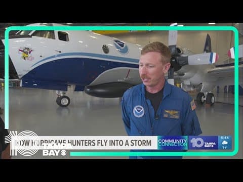 Community Connection: Meet 'Miss Piggy' – the Hurricane Hunter plane based in Lakeland