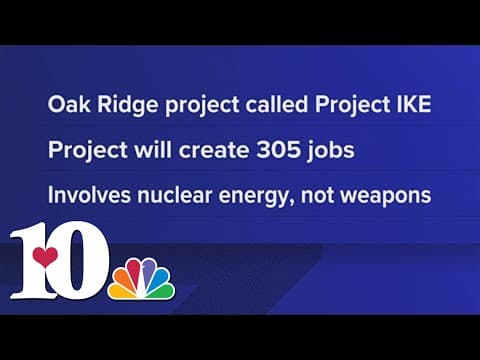 Oak Ridge, state leaders to announce new nuclear energy project
