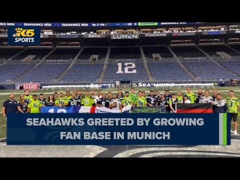 Seattle Seahawks greeted by growing fan base in Munich