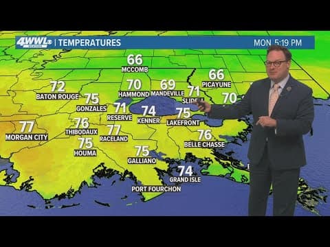New Orleans weather: heavy rain and strong storms expected Wednesday
