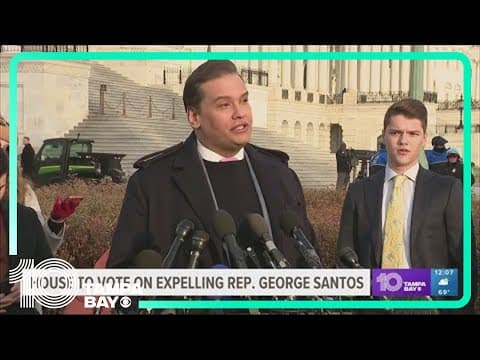 House to vote on expelling Rep. George Santos
