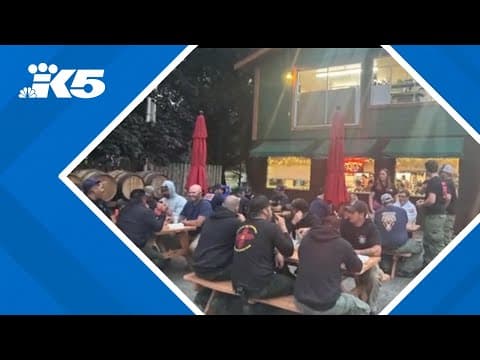 Hundreds of firefighters continue to battle fire on Mount Jupiter in Washington